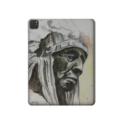 S0792 Indian Chief Case Cover Custodia per iPad Pro 11 (2021,2020,2018, 3rd, 2nd, 1st)