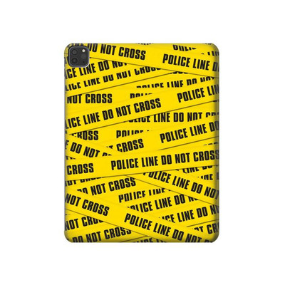 S2088 Police Line Do Not Cross Case Cover Custodia per iPad Pro 11 (2021,2020,2018, 3rd, 2nd, 1st)