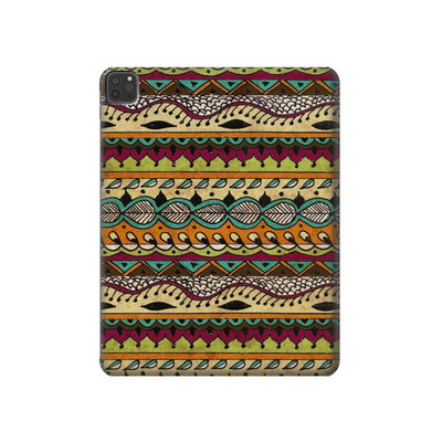 S2860 Aztec Boho Hippie Pattern Case Cover Custodia per iPad Pro 11 (2021,2020,2018, 3rd, 2nd, 1st)