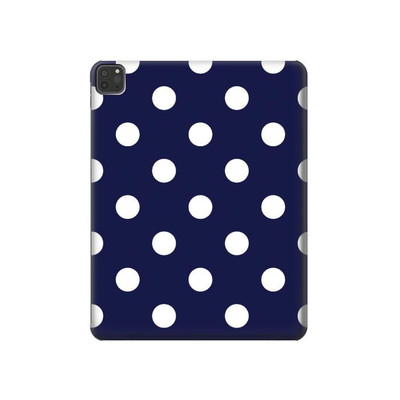 S3533 Blue Polka Dot Case Cover Custodia per iPad Pro 11 (2021,2020,2018, 3rd, 2nd, 1st)