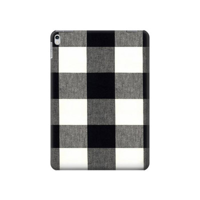 S2842 Black and White Buffalo Check Pattern Case Cover Custodia per iPad Air 2, iPad 9.7 (2017,2018), iPad 6, iPad 5