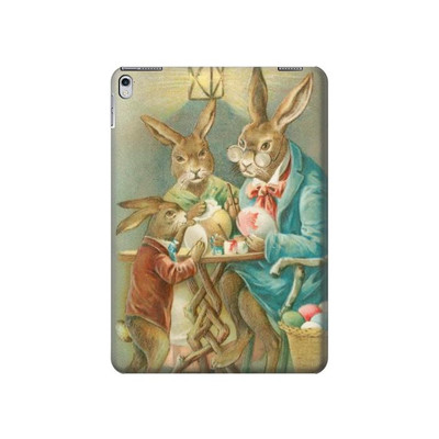 S3164 Easter Rabbit Family Case Cover Custodia per iPad Air 2, iPad 9.7 (2017,2018), iPad 6, iPad 5