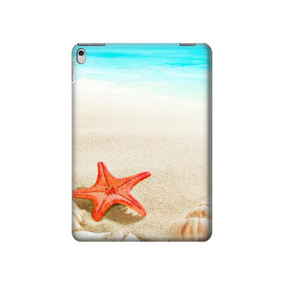 S3212 Sea Shells Starfish Beach Case Cover Custodia per iPad Air 2, iPad 9.7 (2017,2018), iPad 6, iPad 5