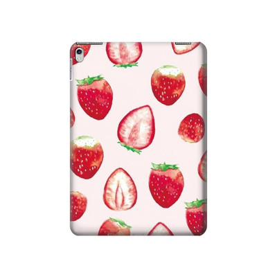S3481 Strawberry Case Cover Custodia per iPad Air 2, iPad 9.7 (2017,2018), iPad 6, iPad 5