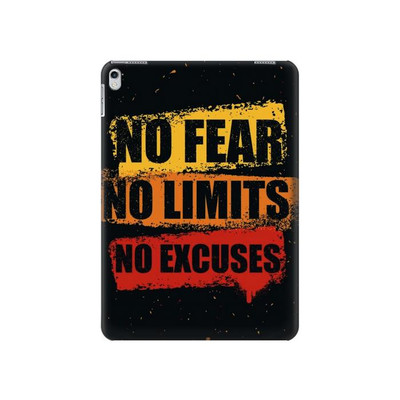 S3492 No Fear Limits Excuses Case Cover Custodia per iPad Air 2, iPad 9.7 (2017,2018), iPad 6, iPad 5