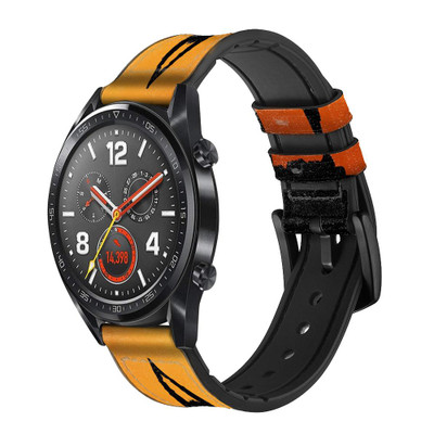 CA0107 Yoga Cinturino in pelle e silicone Smartwatch per Wristwatch Smartwatch