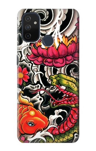 S0605 Yakuza Tattoo Case Cover Custodia per OnePlus Nord N100