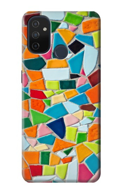 S3391 Abstract Art Mosaic Tiles Graphic Case Cover Custodia per OnePlus Nord N100