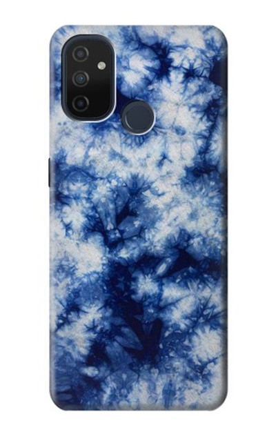 S3439 Fabric Indigo Tie Dye Case Cover Custodia per OnePlus Nord N100