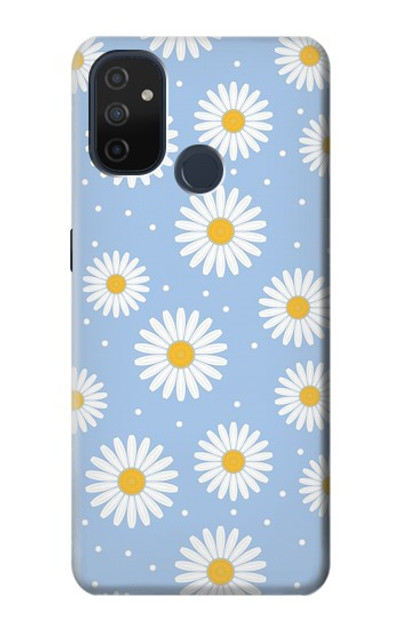 S3681 Daisy Flowers Pattern Case Cover Custodia per OnePlus Nord N100
