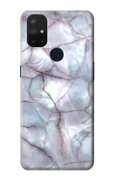 S2316 Dark Blue Marble Texture Graphic Print Case Cover Custodia per OnePlus Nord N10 5G