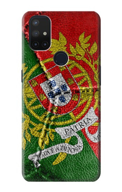 S3300 Portugal Flag Vintage Football Graphic Case Cover Custodia per OnePlus Nord N10 5G