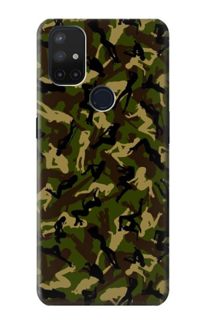 S3356 Sexy Girls Camo Camouflage Case Cover Custodia per OnePlus Nord N10 5G