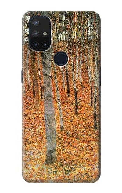 S3380 Gustav Klimt Birch Forest Case Cover Custodia per OnePlus Nord N10 5G