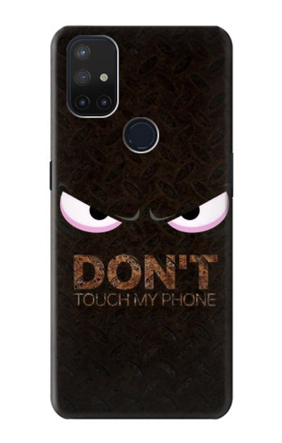 S3412 Do Not Touch My Phone Case Cover Custodia per OnePlus Nord N10 5G