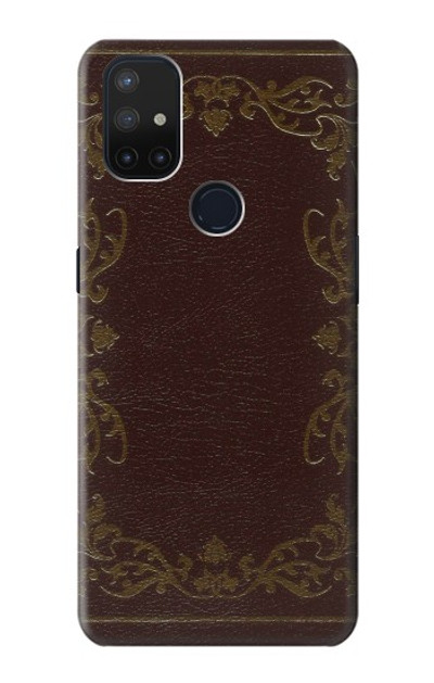 S3553 Vintage Book Cover Case Cover Custodia per OnePlus Nord N10 5G