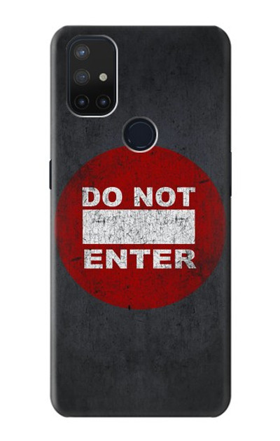 S3683 Do Not Enter Case Cover Custodia per OnePlus Nord N10 5G