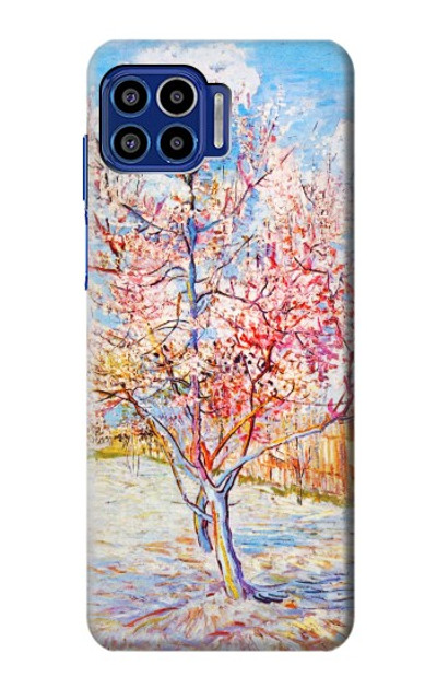 S2450 Van Gogh Peach Tree Blossom Case Cover Custodia per Motorola One 5G S2450 Van Gogh Peach Tree Blossom Case Cover Custodia per Motorola One 5G