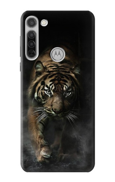 S0877 Bengal Tiger Case Cover Custodia per Motorola Moto G8