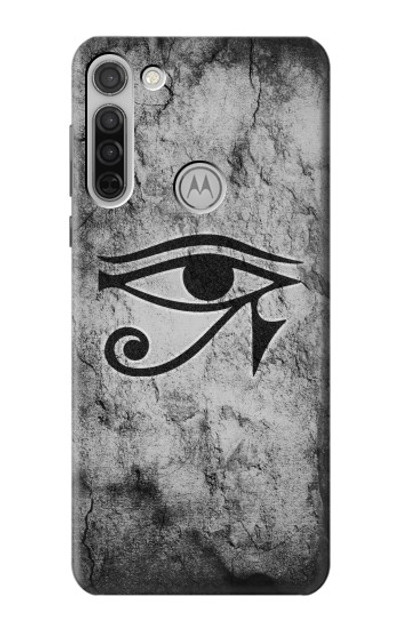 S3108 Ancient Egyptian Sun Eye Of Horus Case Cover Custodia per Motorola Moto G8