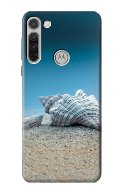 S3213 Sea Shells Under the Sea Case Cover Custodia per Motorola Moto G8