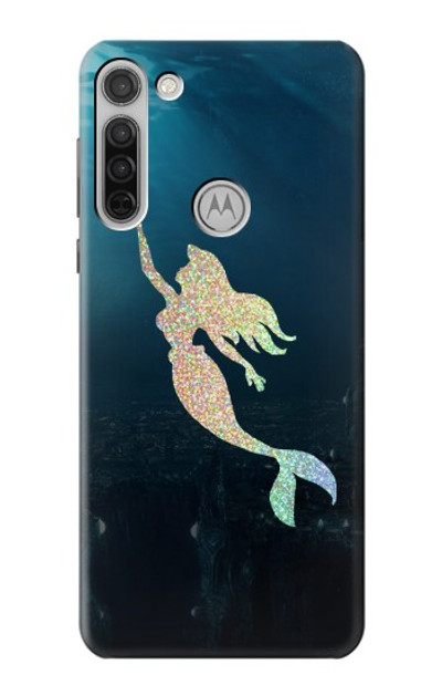 S3250 Mermaid Undersea Case Cover Custodia per Motorola Moto G8