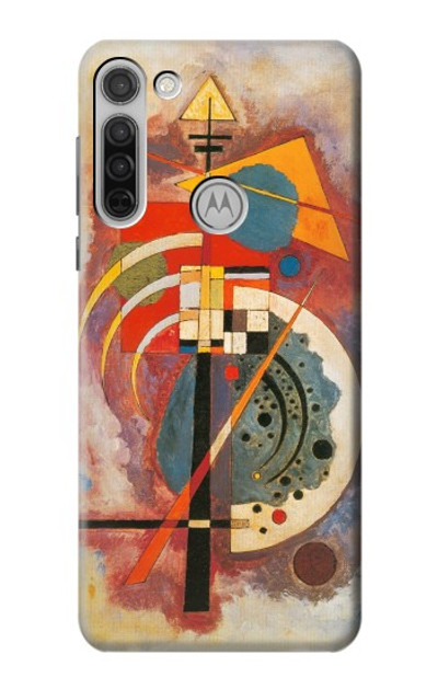 S3337 Wassily Kandinsky Hommage a Grohmann Case Cover Custodia per Motorola Moto G8