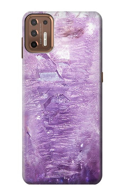 S2690 Amethyst Crystals Graphic Printed Case Cover Custodia per Motorola Moto G9 Plus