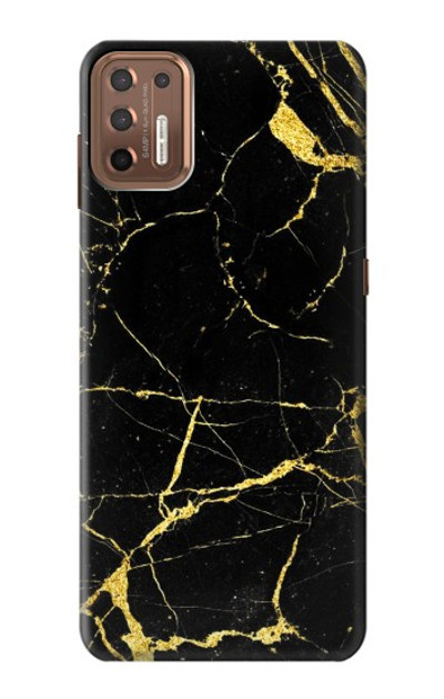 S2896 Gold Marble Graphic Printed Case Cover Custodia per Motorola Moto G9 Plus