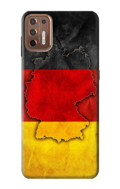 S2935 Germany Flag Map Case Cover Custodia per Motorola Moto G9 Plus