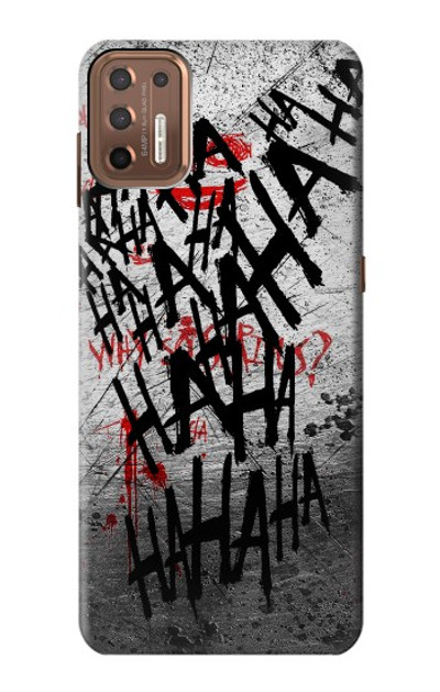 S3073 Joker Hahaha Blood Splash Case Cover Custodia per Motorola Moto G9 Plus