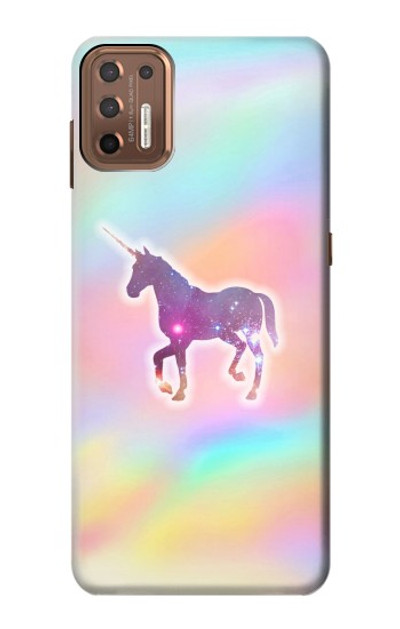 S3203 Rainbow Unicorn Case Cover Custodia per Motorola Moto G9 Plus