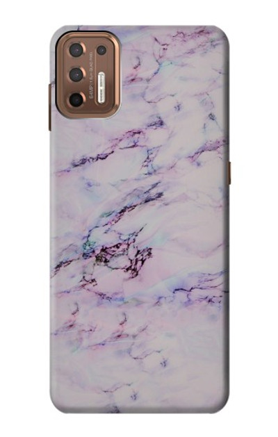 S3215 Seamless Pink Marble Case Cover Custodia per Motorola Moto G9 Plus