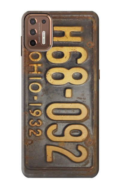 S3228 Vintage Car License Plate Case Cover Custodia per Motorola Moto G9 Plus
