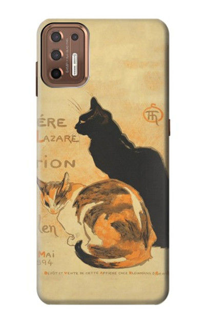 S3229 Vintage Cat Poster Case Cover Custodia per Motorola Moto G9 Plus