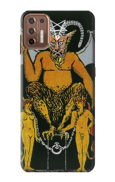 S3740 Tarot Card The Devil Case Cover Custodia per Motorola Moto G9 Plus