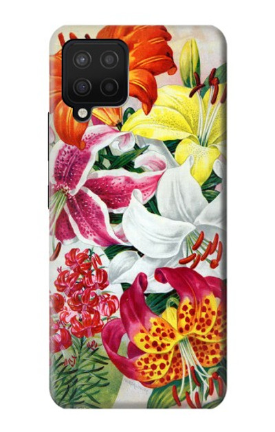 S3205 Retro Art Flowers Case Cover Custodia per Samsung Galaxy A42 5G