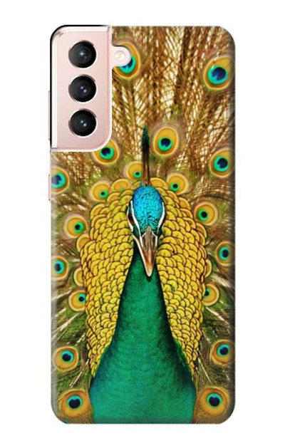 S0513 Peacock Case Cover Custodia per Samsung Galaxy S21 5G