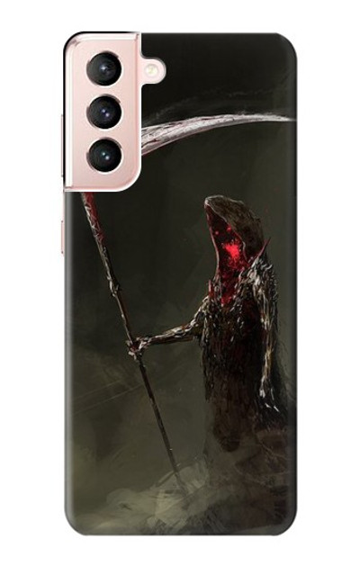 S1319 Grim Reaper Death Scythe Case Cover Custodia per Samsung Galaxy S21 5G