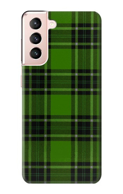 S2373 Tartan Green Pattern Case Cover Custodia per Samsung Galaxy S21 5G