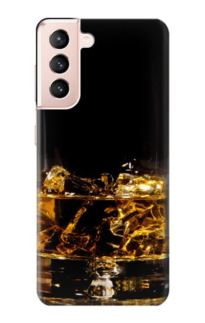 S2742 Ice Whiskey Whisky Glass Case Cover Custodia per Samsung Galaxy S21 5G