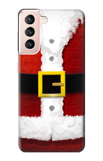 S2846 Christmas Santa Red Suit Case Cover Custodia per Samsung Galaxy S21 5G