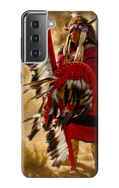 S0817 Red Indian Case Cover Custodia per Samsung Galaxy S21 Plus 5G, Galaxy S21+ 5G