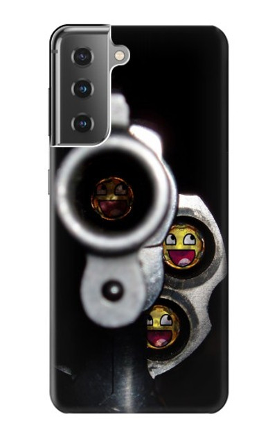 S1109 Smile Bullet Gun Case Cover Custodia per Samsung Galaxy S21 Plus 5G, Galaxy S21+ 5G