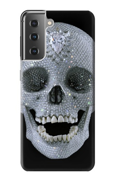 S1286 Diamond Skull Case Cover Custodia per Samsung Galaxy S21 Plus 5G, Galaxy S21+ 5G