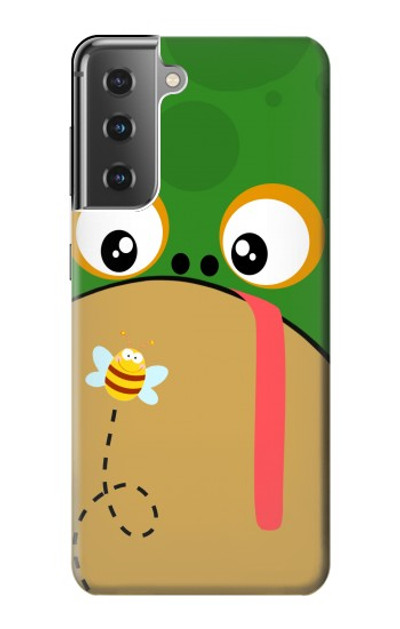 S2765 Frog Bee Cute Cartoon Case Cover Custodia per Samsung Galaxy S21 Plus 5G, Galaxy S21+ 5G