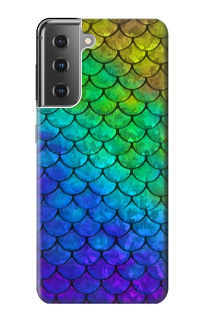 S2930 Mermaid Fish Scale Case Cover Custodia per Samsung Galaxy S21 Plus 5G, Galaxy S21+ 5G