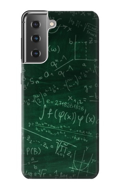 S3190 Math Formula Greenboard Case Cover Custodia per Samsung Galaxy S21 Plus 5G, Galaxy S21+ 5G