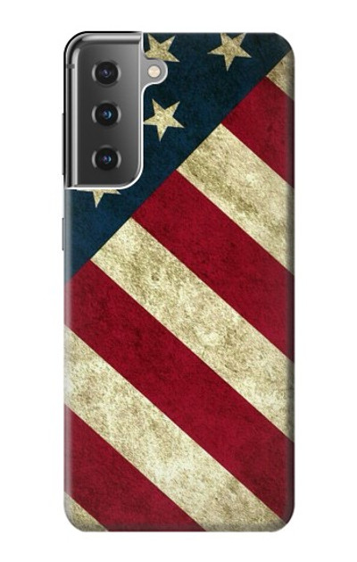 S3295 US National Flag Case Cover Custodia per Samsung Galaxy S21 Plus 5G, Galaxy S21+ 5G