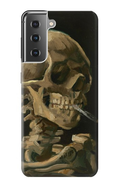 S3358 Vincent Van Gogh Skeleton Cigarette Case Cover Custodia per Samsung Galaxy S21 Plus 5G, Galaxy S21+ 5G